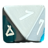 Chessex Gemini Steel-Teal W8