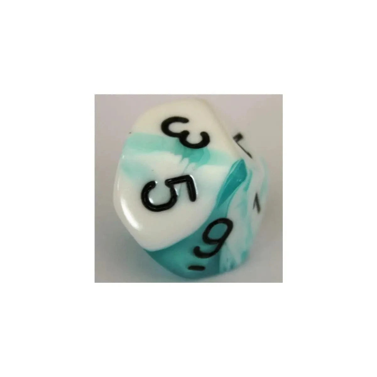 Chessex Chessex Gemini Teal-White W10