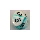 Chessex Gemini Teal-White W10