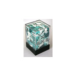 Chessex Chessex Gemini Teal-White W6 12mm Set