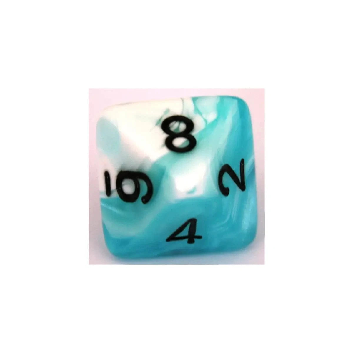 Chessex Chessex Gemini Teal-White W8