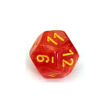 Chessex Chessex Ghostly Glow Orange/yellow W12
