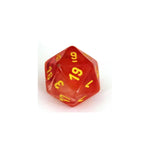 Chessex Chessex Ghostly Glow Orange/yellow W20