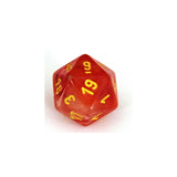 Chessex Chessex Ghostly Glow Orange/yellow W20