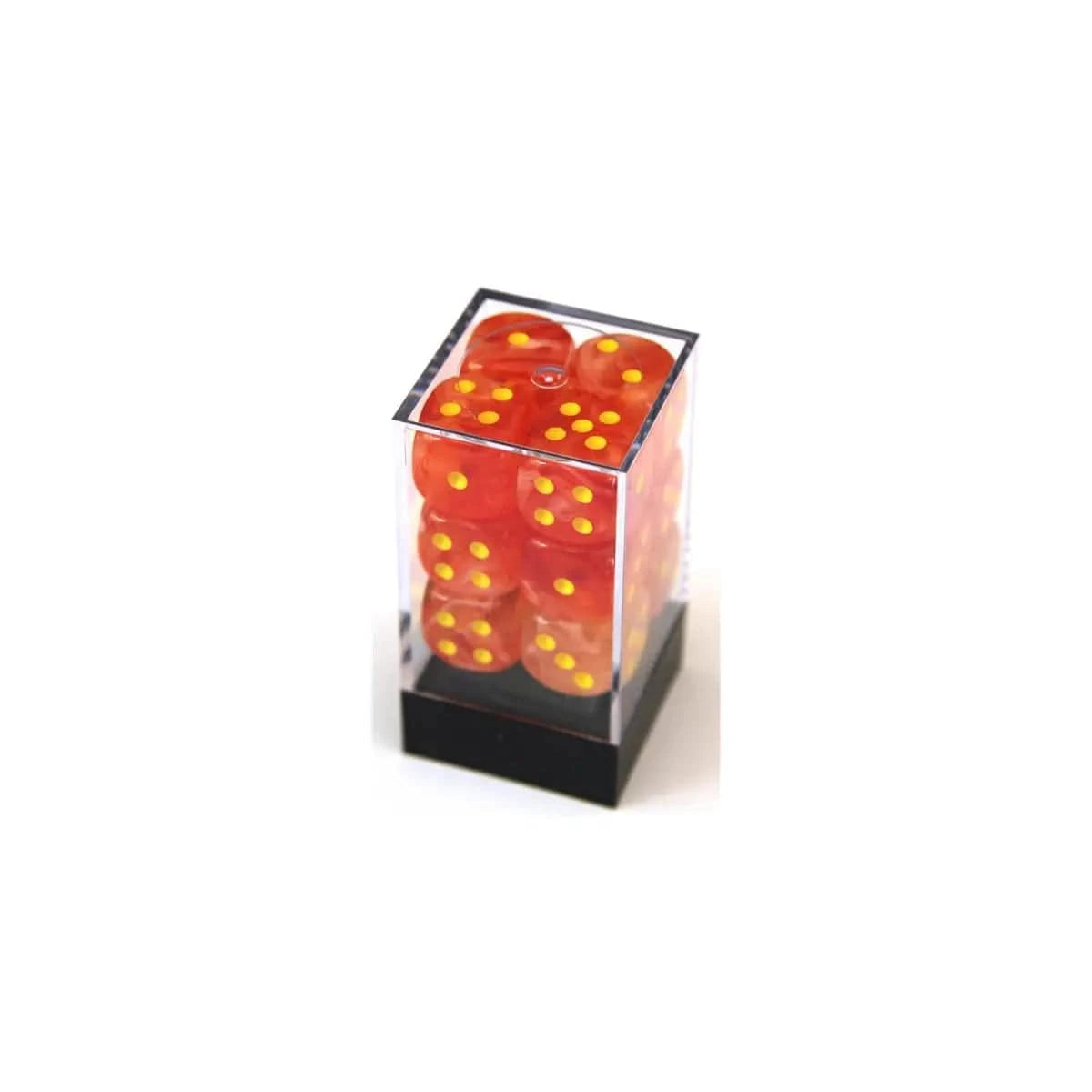 Chessex Chessex Ghostly Glow Orange/yellow W6 16mm Set