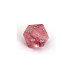 Chessex Chessex Ghostly Glow Pink/silver W20