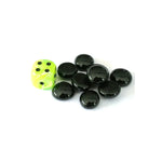 Chessex Chessex Glasspielsteine Black