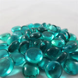 Chessex Chessex Glasspielsteine Crystal Teal