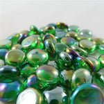 Chessex Chessex Glasspielsteine Green Iridized