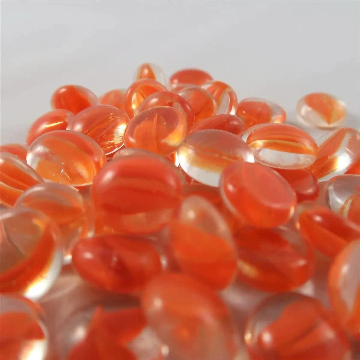 Chessex Chessex Glasspielsteine Orange Catseye