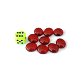 Chessex Chessex Glasspielsteine Red