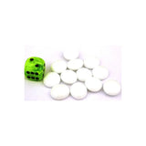 Chessex Chessex Glasspielsteine White