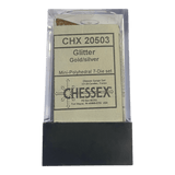 Chessex Chessex Glitter Gold/Silver 7er MINI Set
