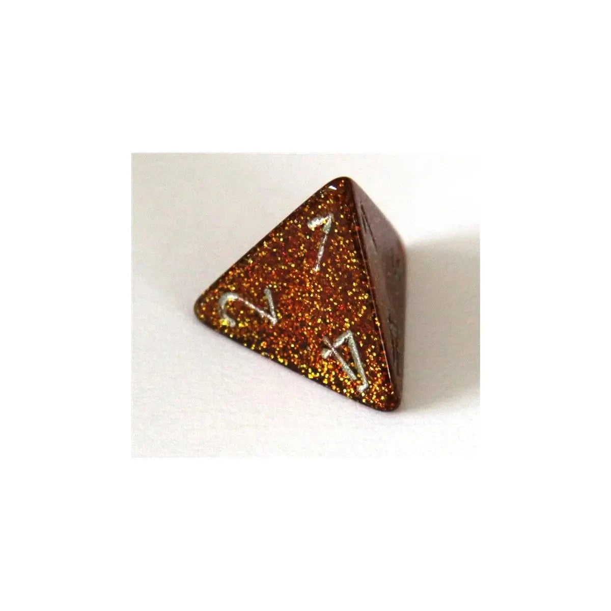 Chessex Chessex Glitter gold/silver W4
