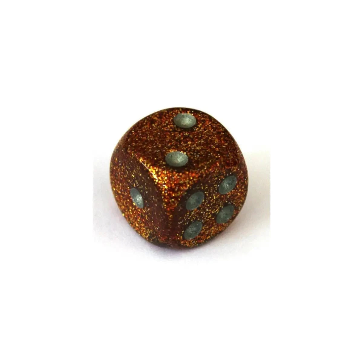 Chessex Chessex Glitter gold/silver W6 12mm