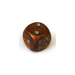 Chessex Chessex Glitter gold/silver W6 12mm