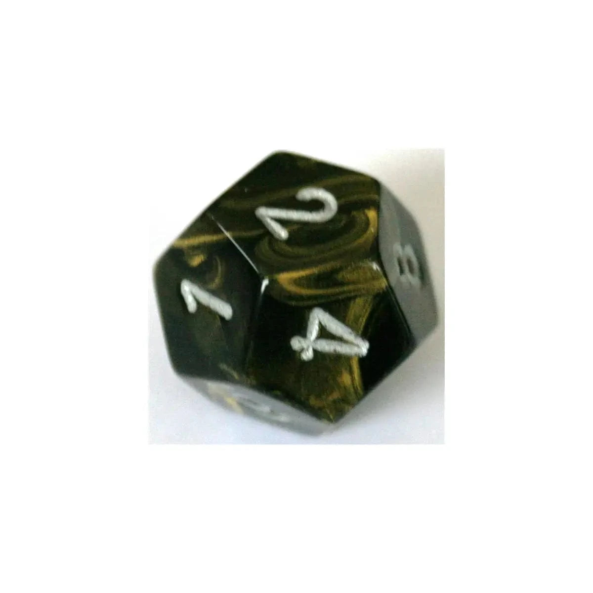 Chessex Chessex Leaf Black/Gold W12