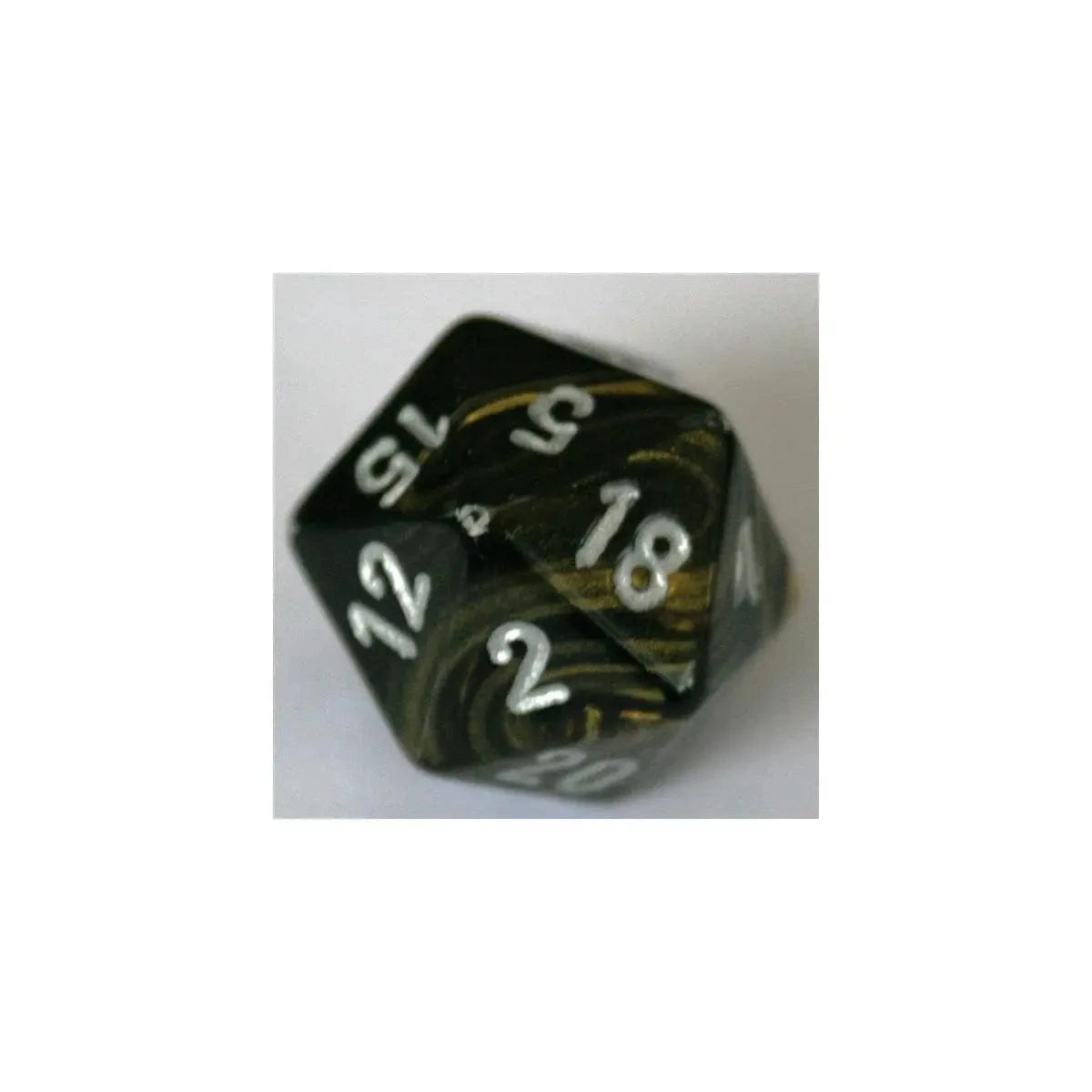 Chessex Chessex Leaf Black/Gold W20
