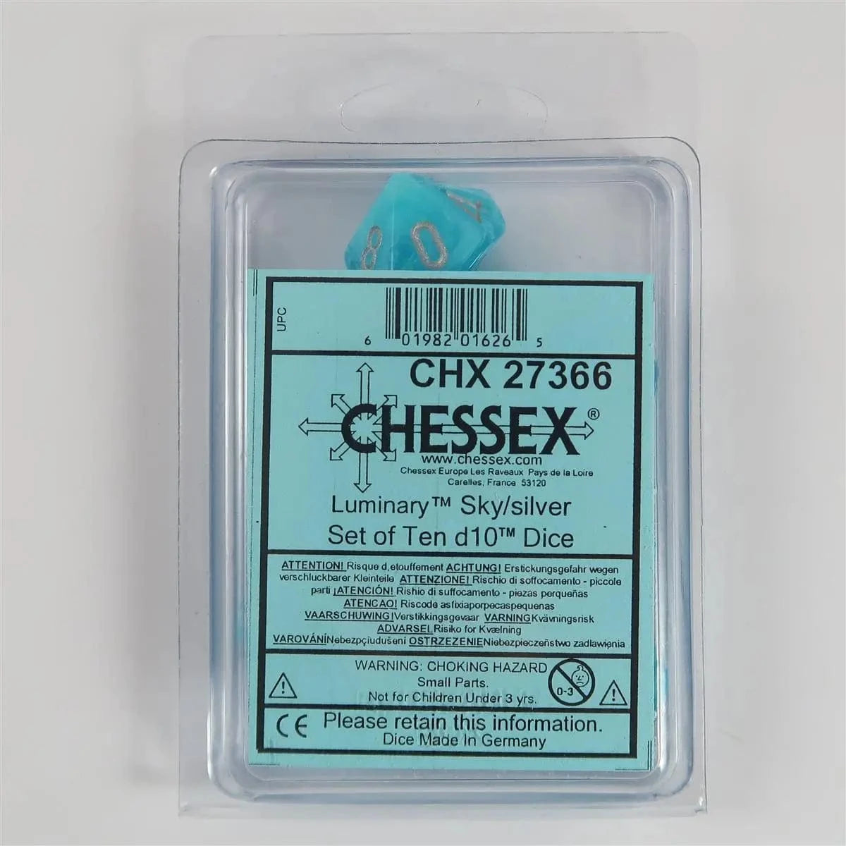Chessex Chessex Luminary Sky 10 x W10 Set
