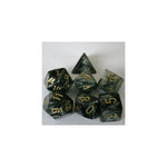 Chessex Chessex Lustrous Black/Gold Set