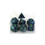 Chessex Chessex Lustrous Dark Blue/Green Set