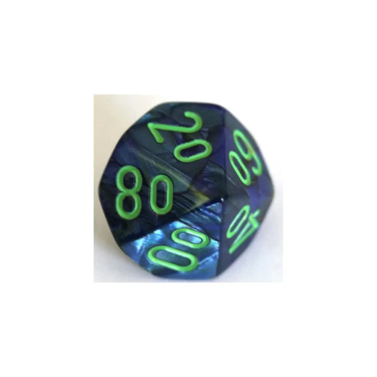 Chessex Chessex Lustrous Dark Blue/Green W10-0