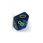 Chessex Chessex Lustrous Dark Blue/Green W10