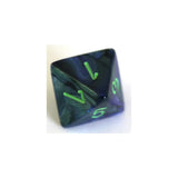 Chessex Chessex Lustrous Dark Blue/Green W8