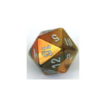 Chessex Chessex Lustrous Gold/Silver W20