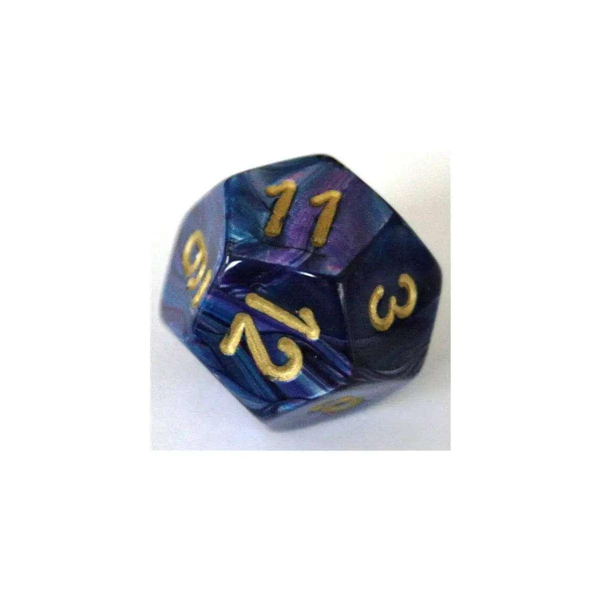 Chessex Chessex Lustrous Purple/Gold W12