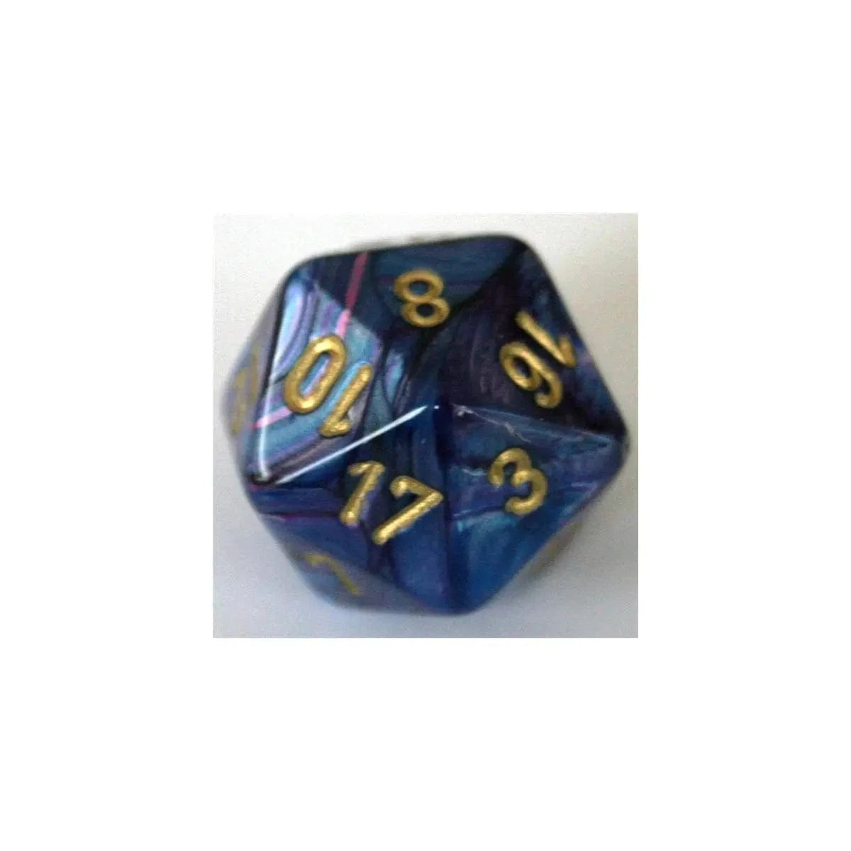 Chessex Chessex Lustrous Purple/Gold W20