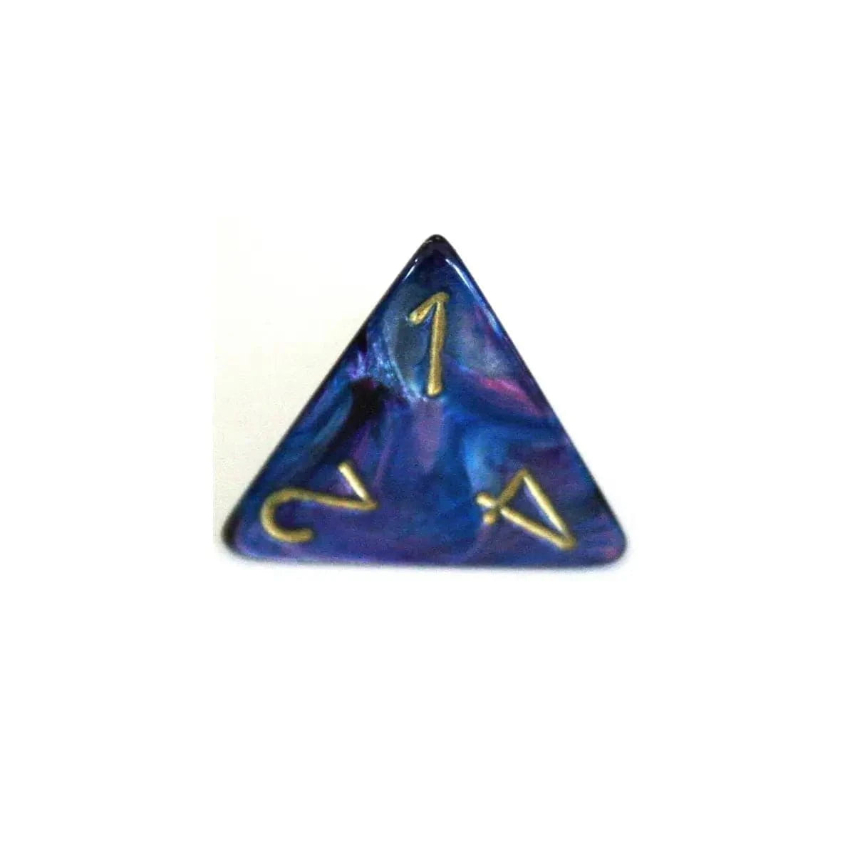 Chessex Chessex Lustrous Purple/Gold W4