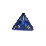Chessex Lustrous Purple/Gold W4