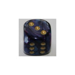 Chessex Chessex Lustrous Purple/Gold W6 20mm