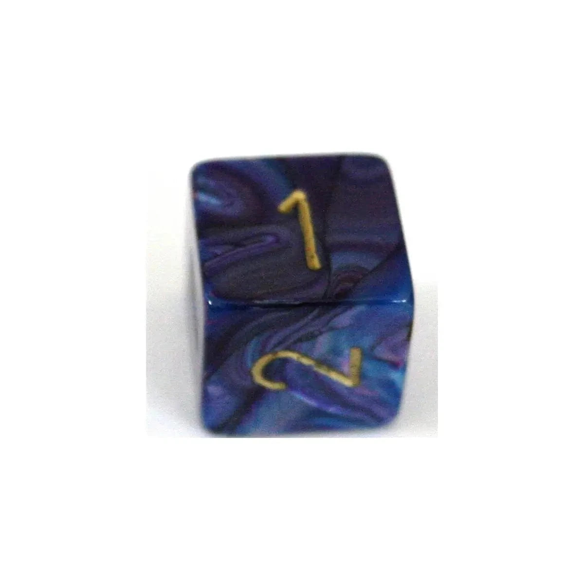 Chessex Chessex Lustrous Purple/Gold W6