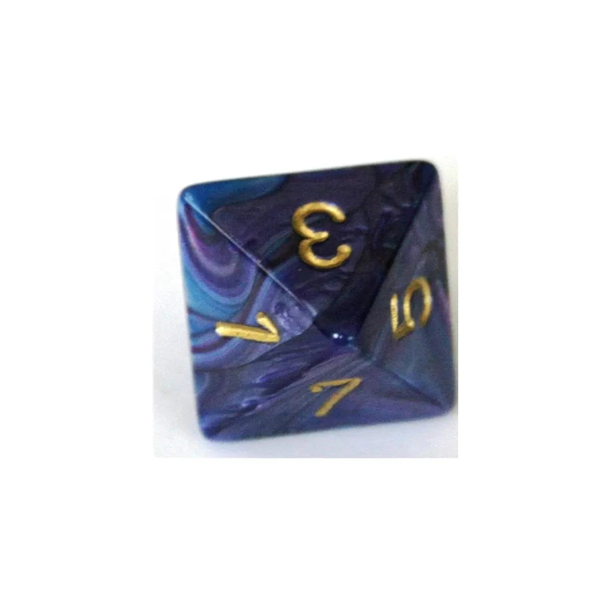 Chessex Chessex Lustrous Purple/Gold W8