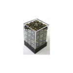 Chessex Lustrous Shadow/Gold W6 12mm Set