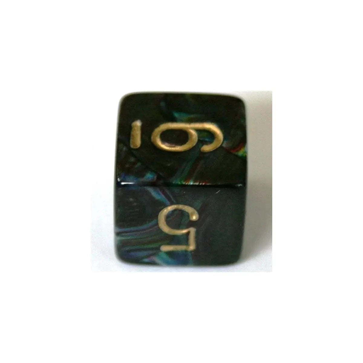 Chessex Chessex Lustrous Shadow/Gold W6