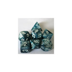 Chessex Chessex Lustrous Slate/White Set