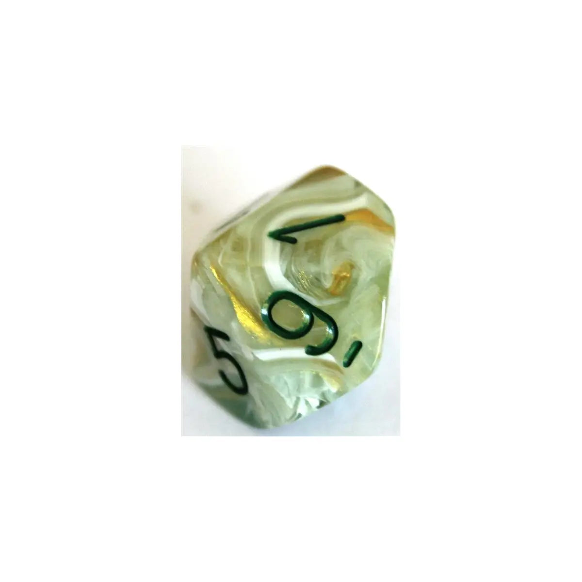 Chessex Marble Green/Dark Green W10
