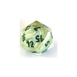 Chessex Chessex Marble Green/Dark Green W20