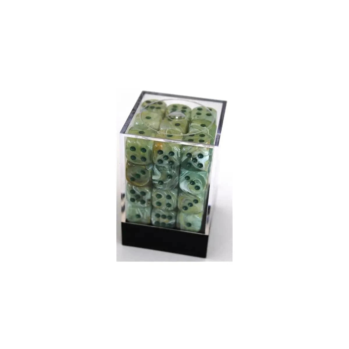 Chessex Chessex Marble Green/Dark Green W6 12mm Set