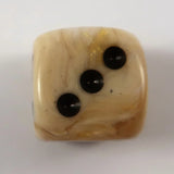 Chessex Marble Ivory W6 16mm