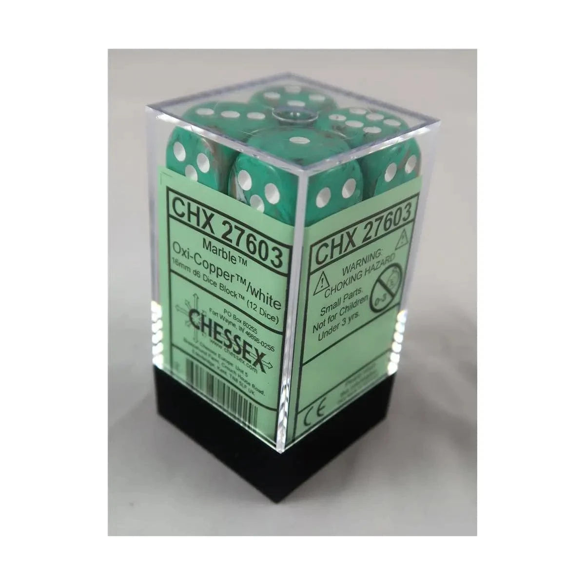 Chessex Chessex Marble Oxi-Copper W6 16mm Set