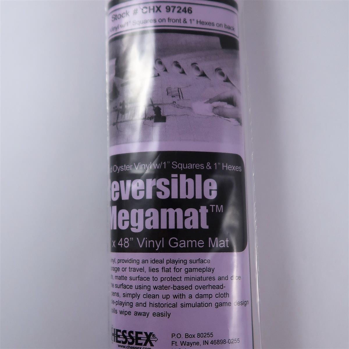 Chessex Chessex Megamat 120cm X 88cm, 1“ Sqares and Hexes