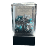 Chessex Chessex Mini Gemini Steel-Teal Set