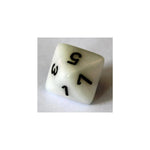 Chessex Chessex Mother Of Pearl White/Black W8
