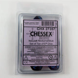 Chessex Chessex Nebula Nocturnal 10 x W10 Set