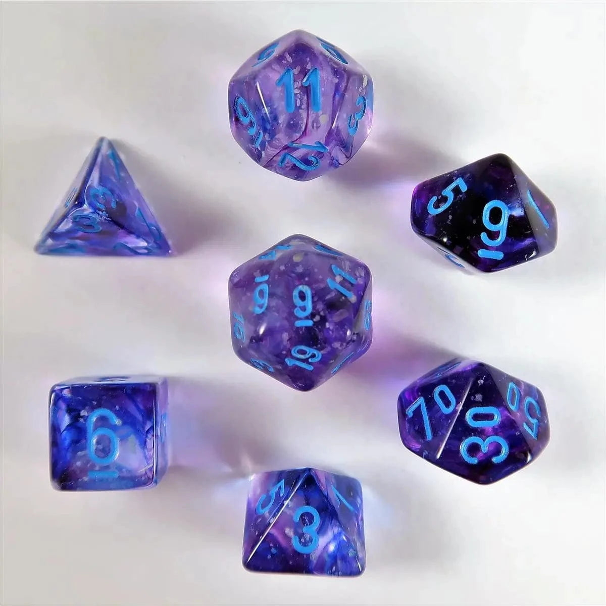 Chessex Chessex Nebula Nocturnal Mini-Würfelset