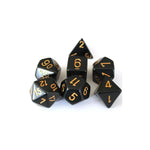 Chessex Chessex Opaque Black/Gold Set